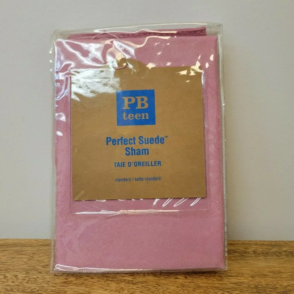 Pottery Barn Teen Perfect Suede Standard Sham